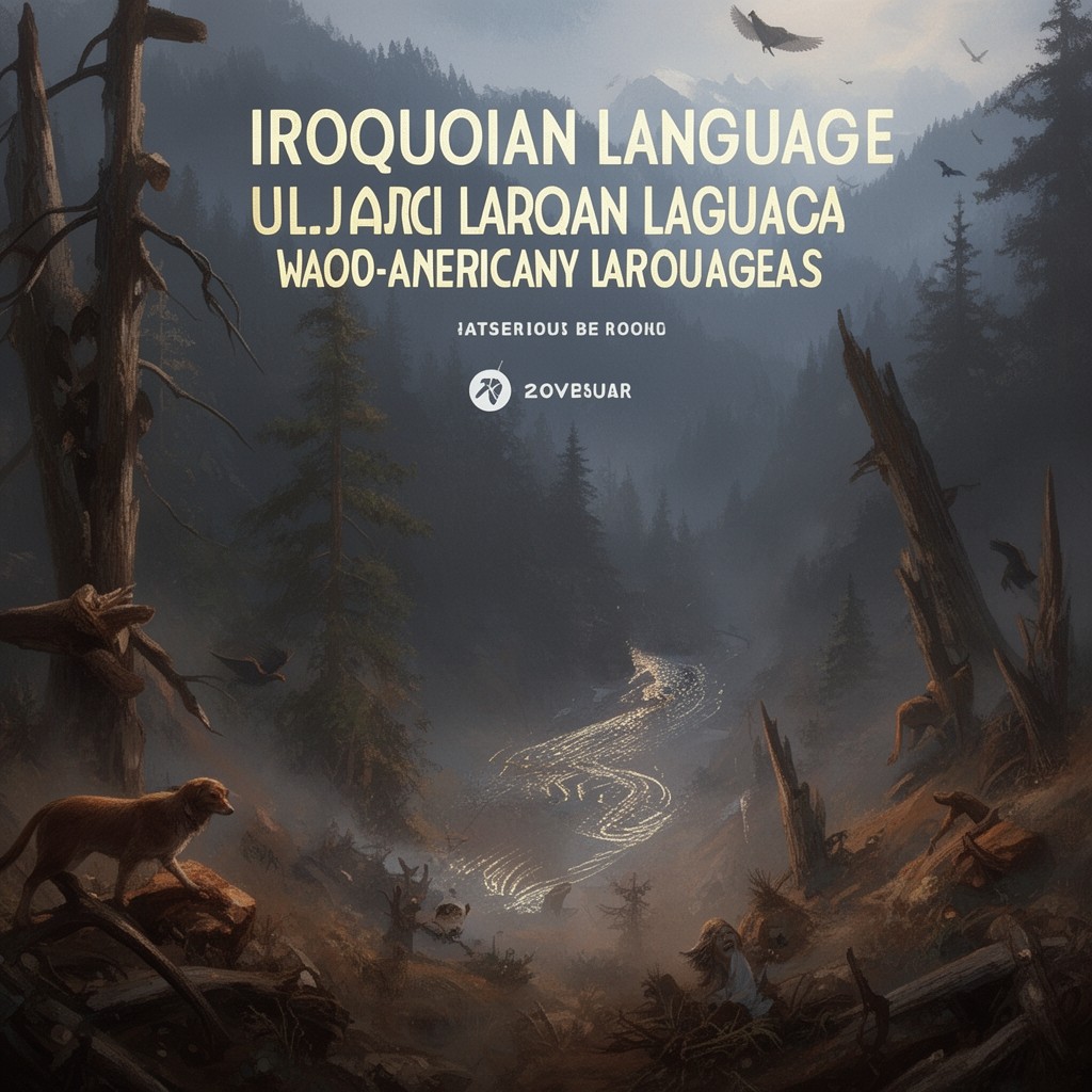 AI-generated illustration of Iroquoian languages