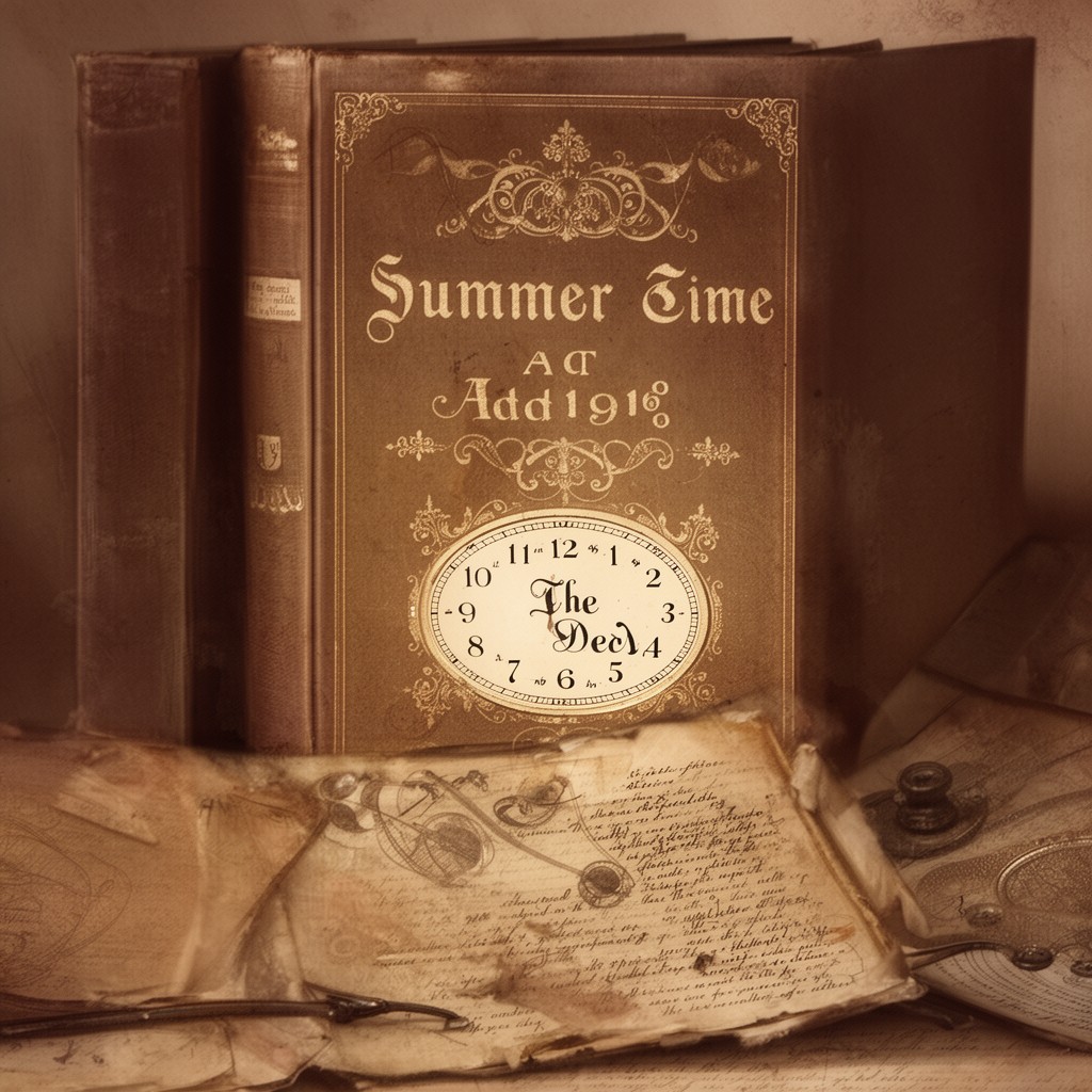 AI-generated illustration of Summer Time Act 1916