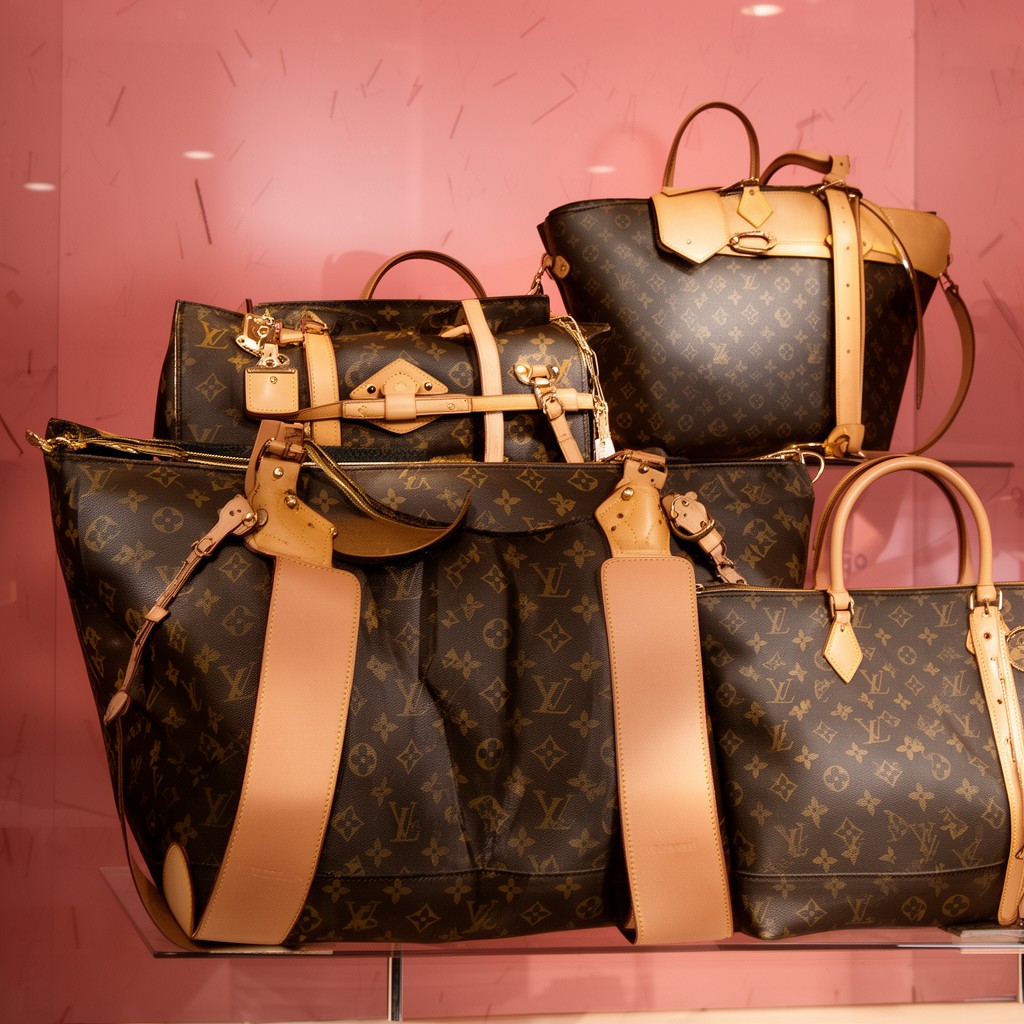 AI-generated illustration of Louis Vuitton