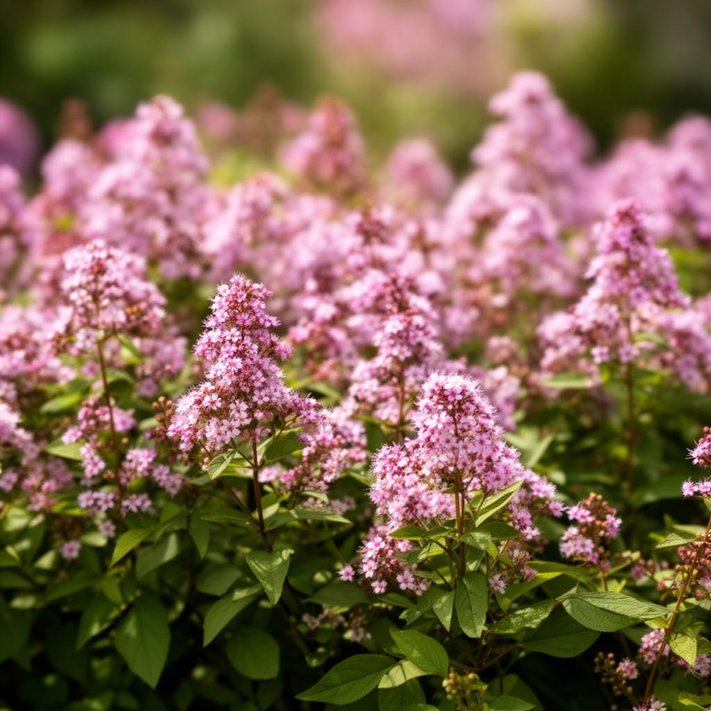 AI-generated illustration of Spiraea