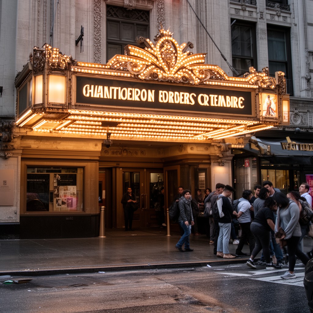 AI-generated illustration of Richard Rodgers Theatre