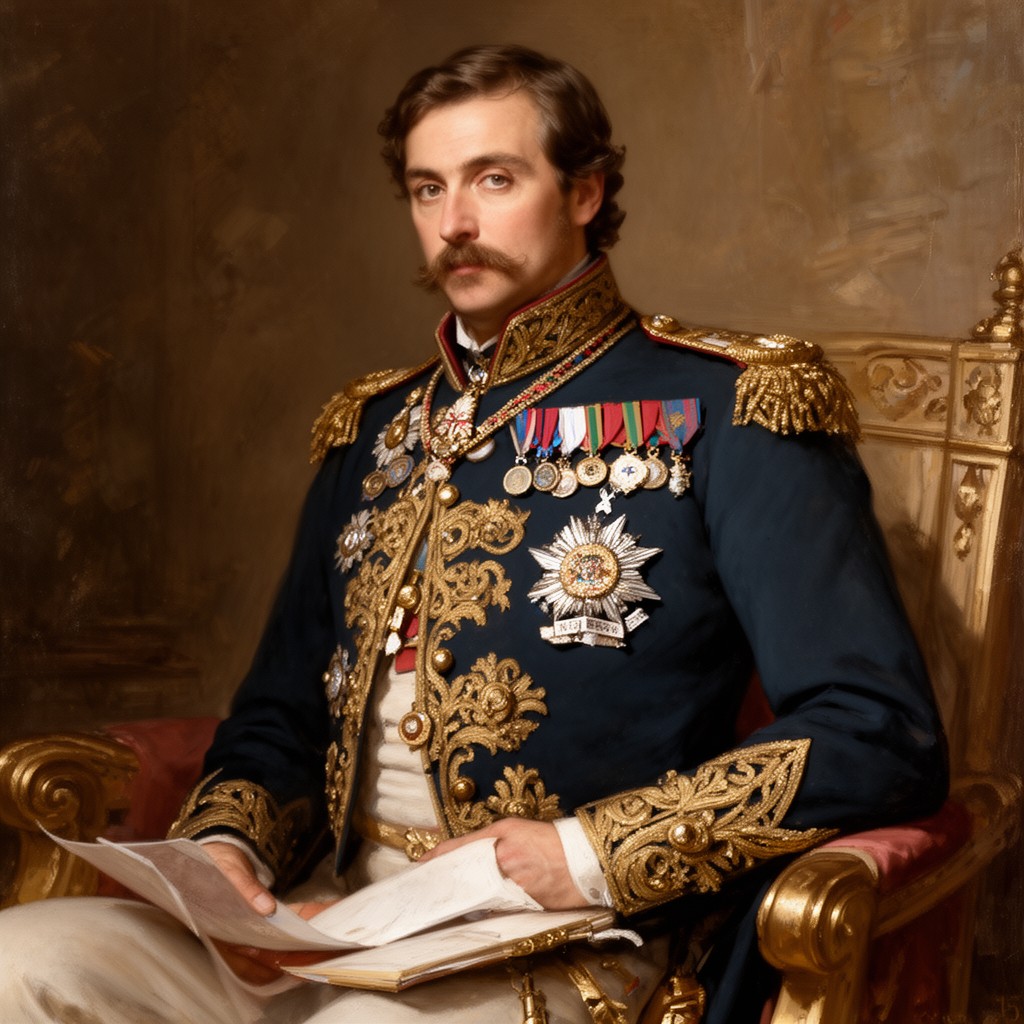 AI-generated illustration of Emperor of Austria