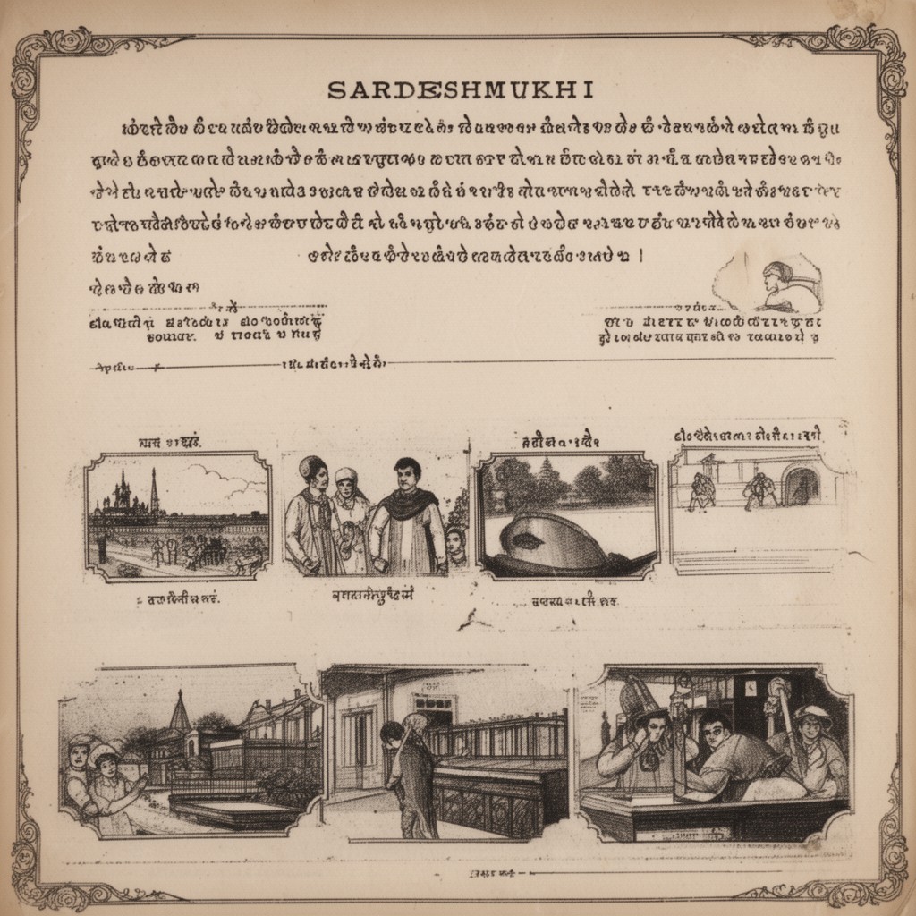 AI-generated illustration of Sardeshmukhi