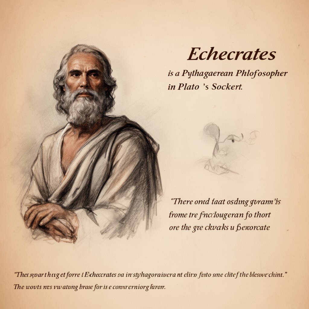 AI-generated illustration of Echecrates