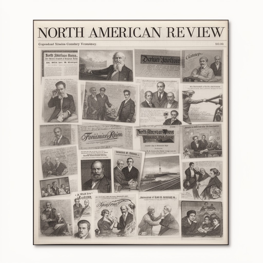 AI-generated illustration of North American Review