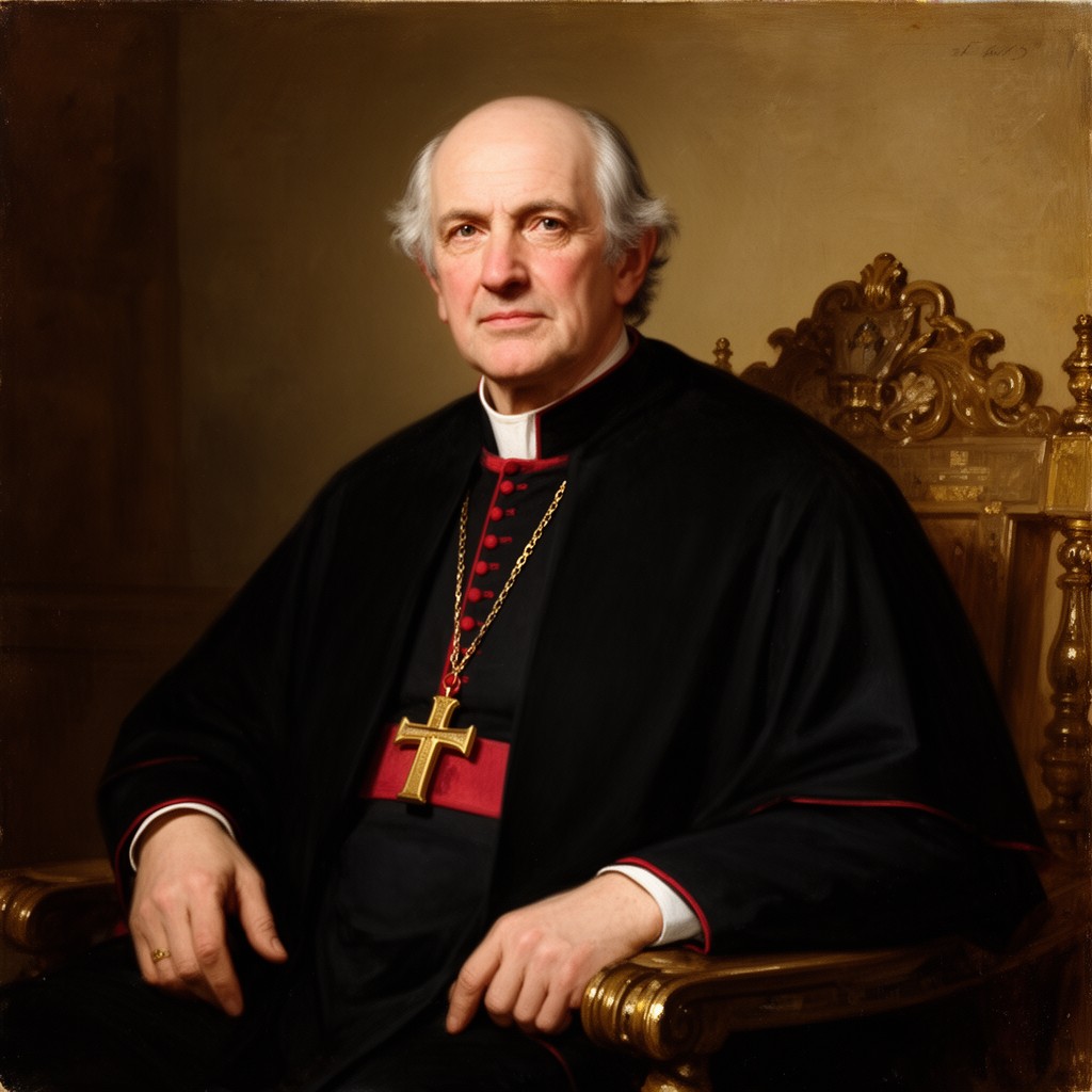 AI-generated illustration of Archbishop Charles Longley