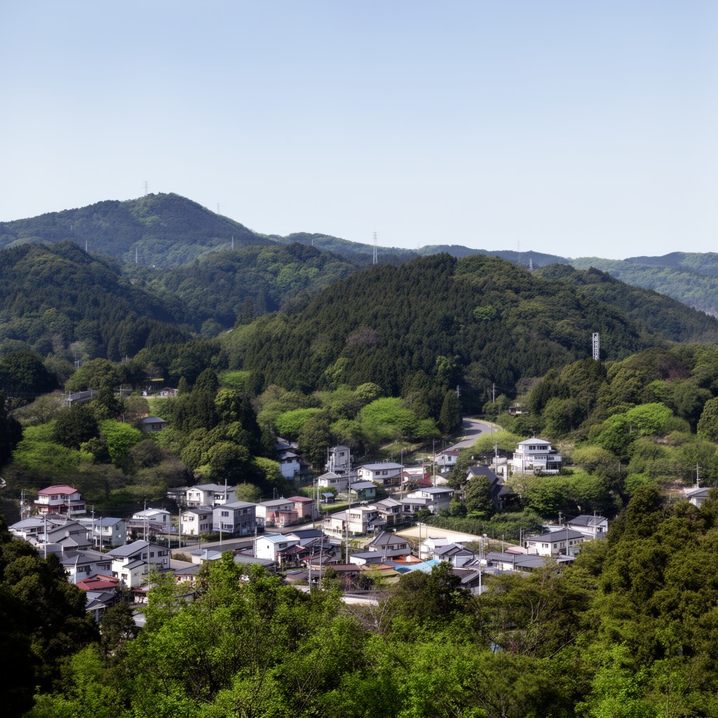 AI-generated illustration of Tama Hills