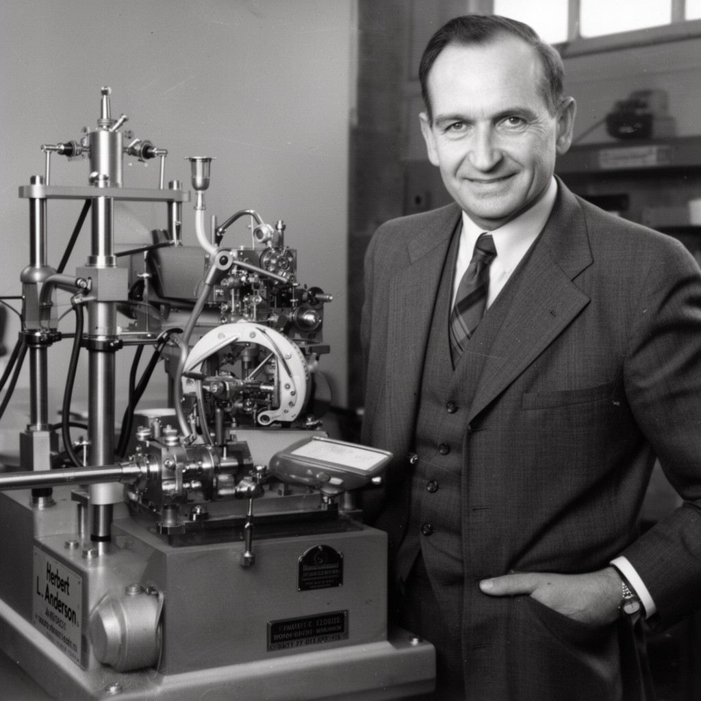 AI-generated illustration of Herbert L. Anderson