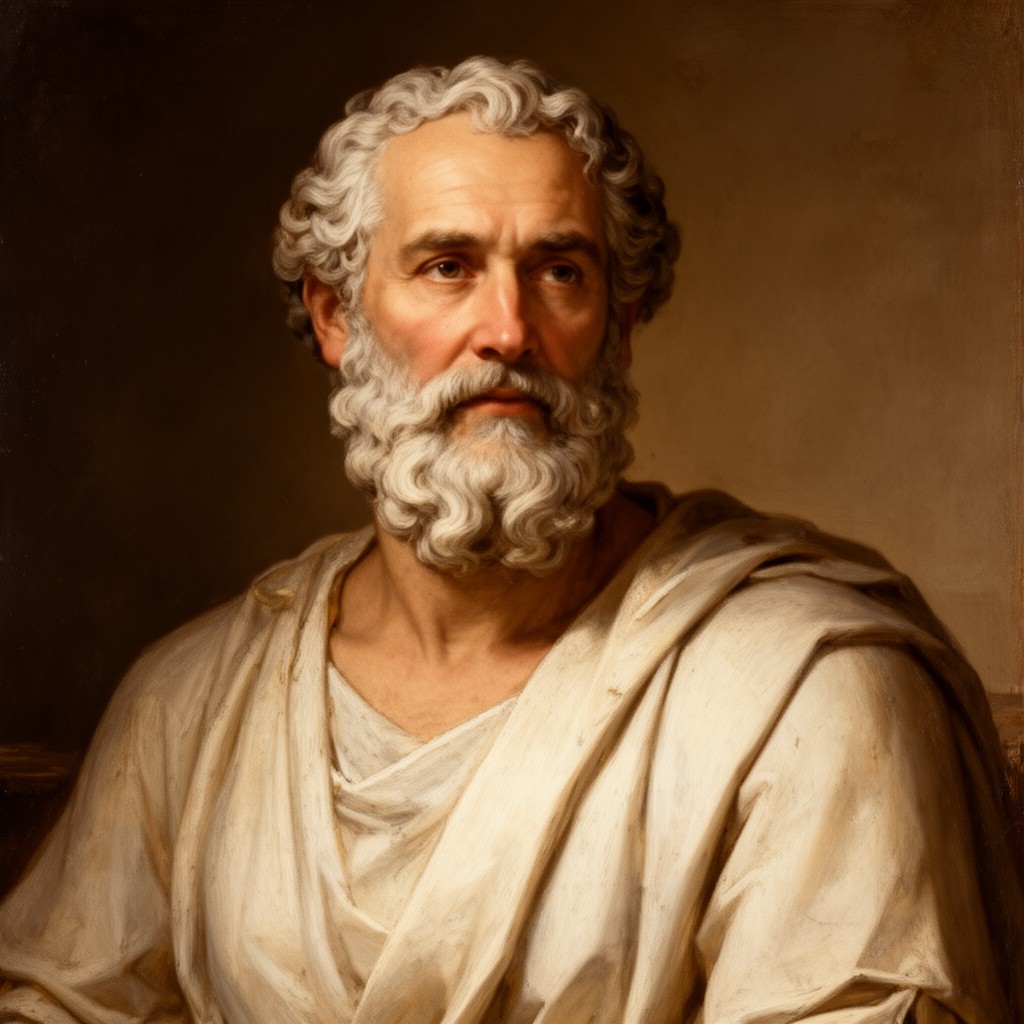 AI-generated illustration of Herodotus