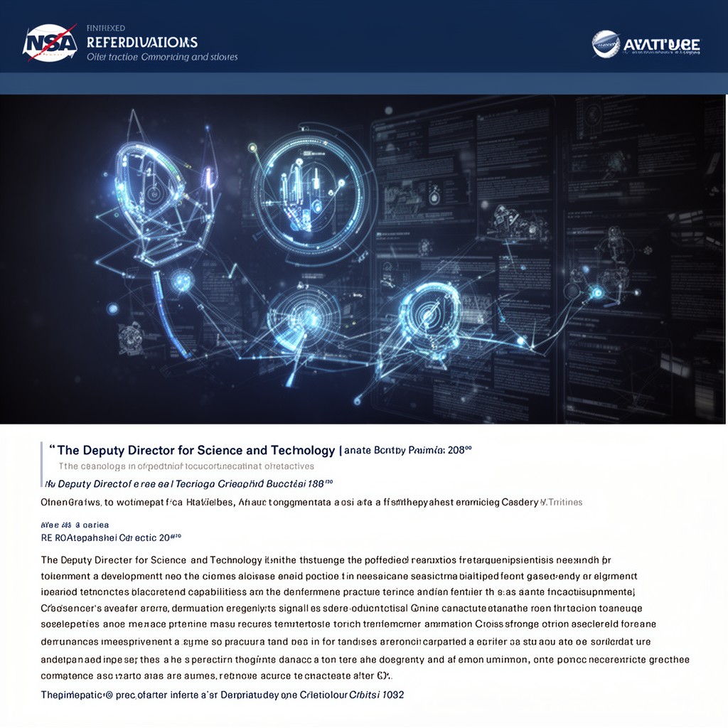 AI-generated illustration of Deputy Director for Science and Technology