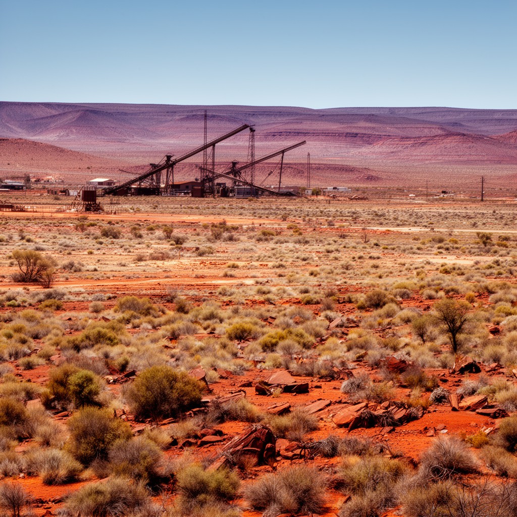 AI-generated illustration of Broken Hill region of New South Wales
