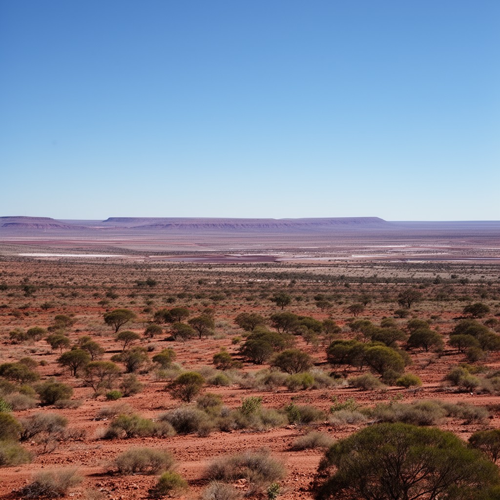 AI-generated illustration of Yancowinna County, New South Wales