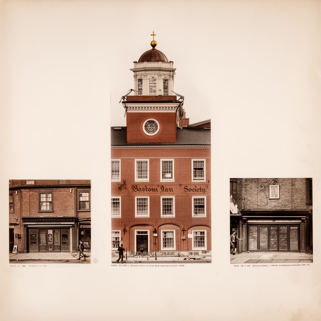 AI-generated illustration of Bostonian Society