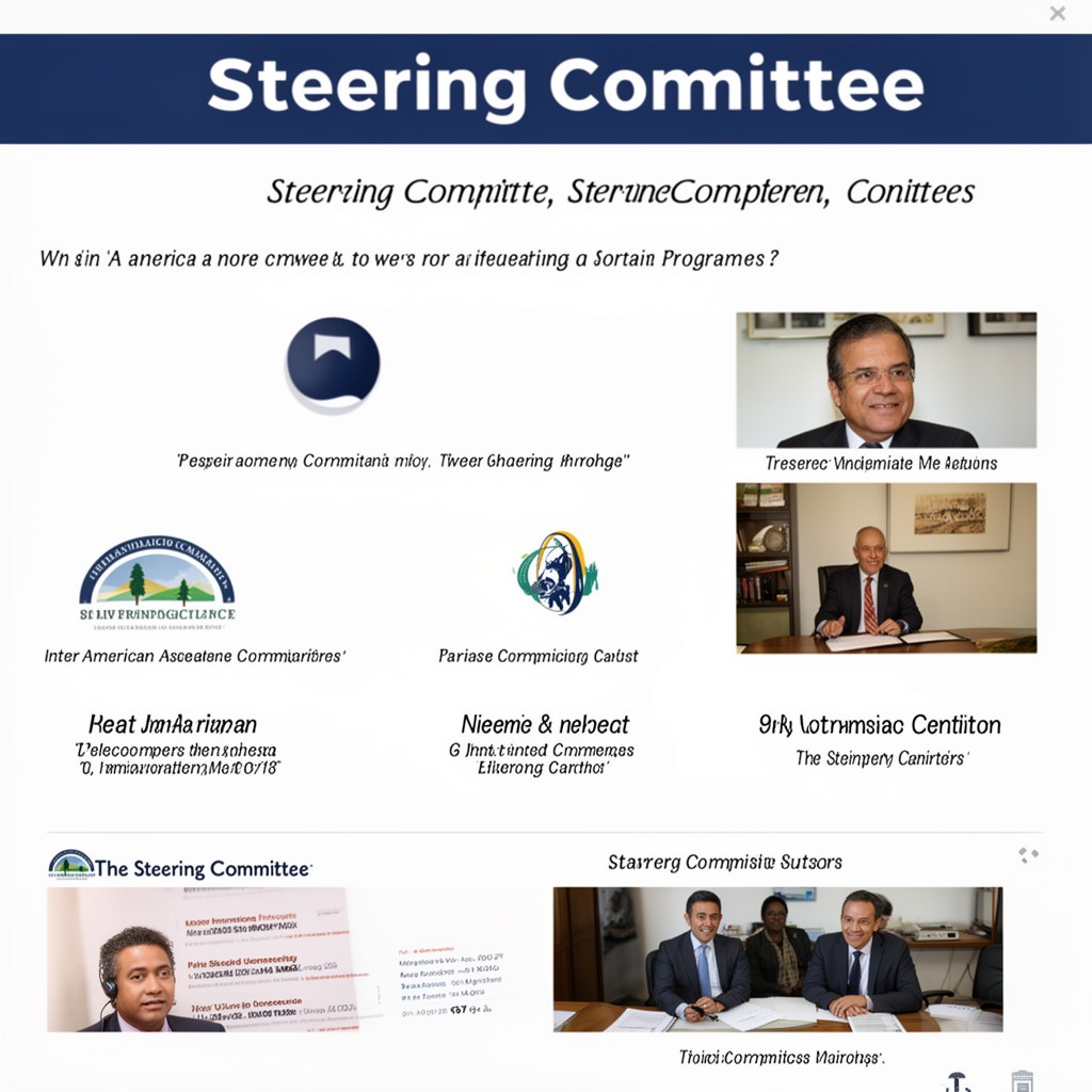 AI-generated illustration of Steering Committee