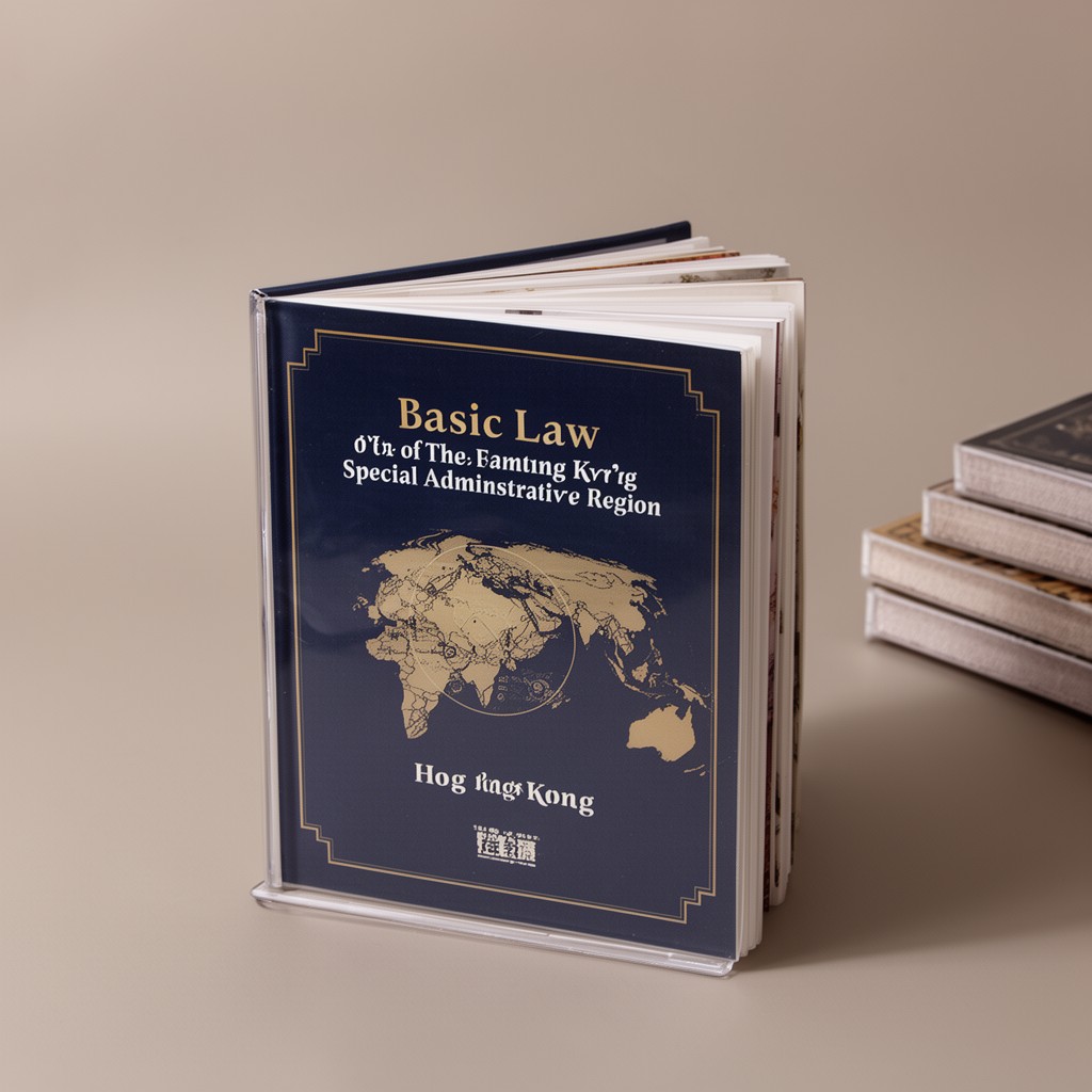 AI-generated illustration of Basic Law of the Hong Kong Special Administrative Region