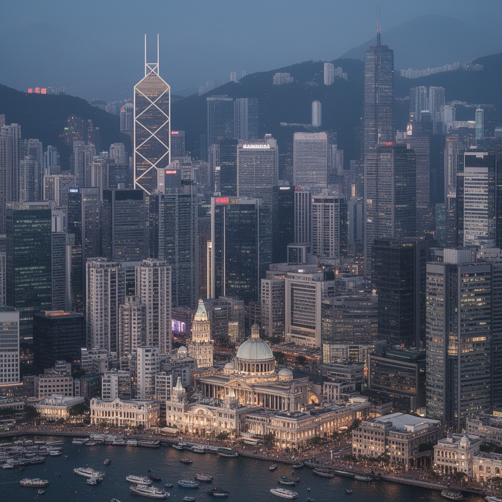 AI-generated illustration of Central District