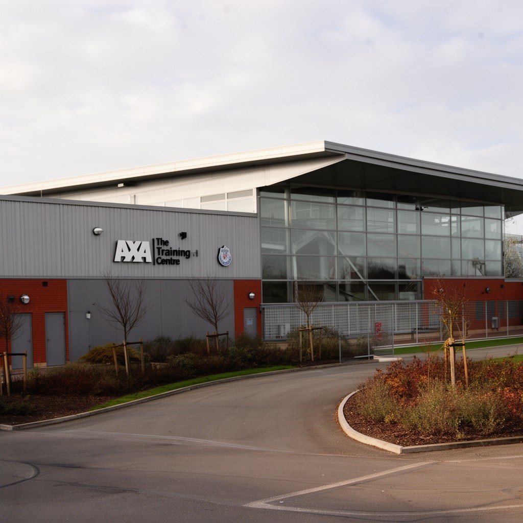 AI-generated illustration of AXA Training Centre