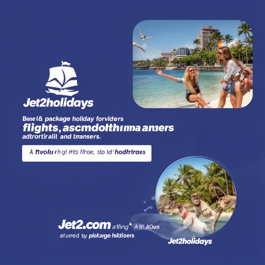AI-generated illustration of Jet2holidays