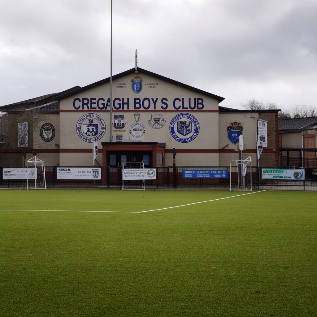AI-generated illustration of Cregagh Boys Club
