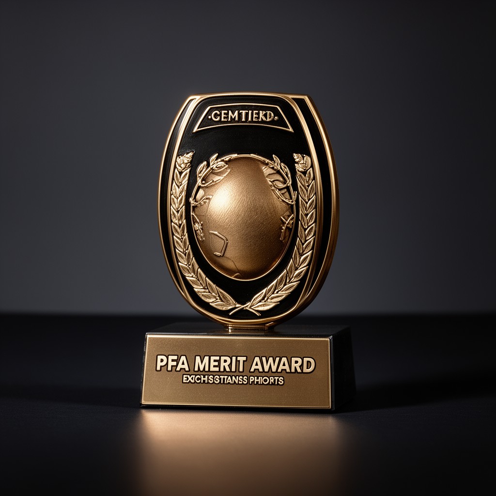 AI-generated illustration of PFA Merit Award