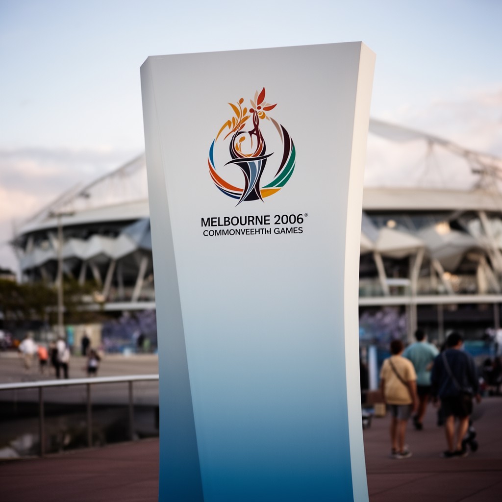 AI-generated illustration of Melbourne 2006 Commonwealth Games Corporation