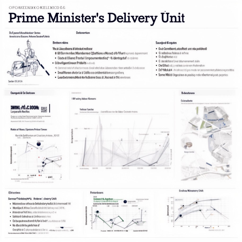 AI-generated illustration of Prime Minister's Delivery Unit