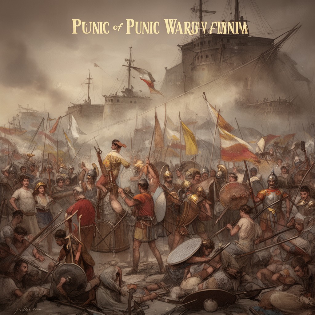 AI-generated illustration of Punic Wars