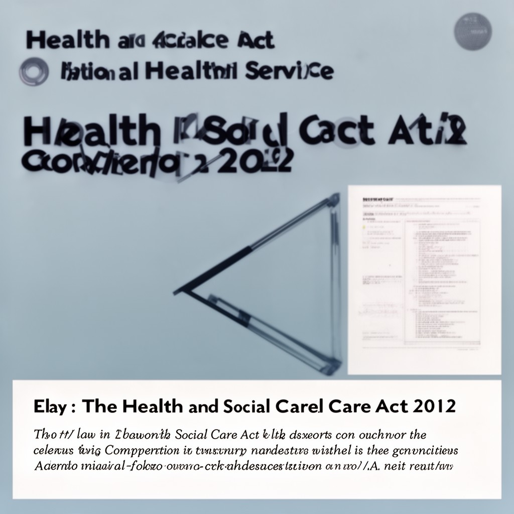 AI-generated illustration of Health and Social Care Act 2012