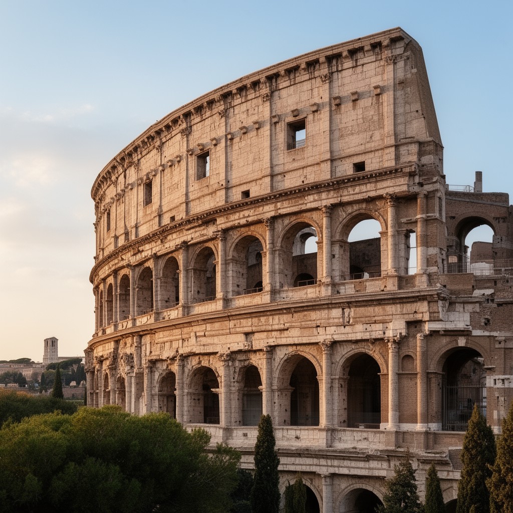 AI-generated illustration of Colosseum