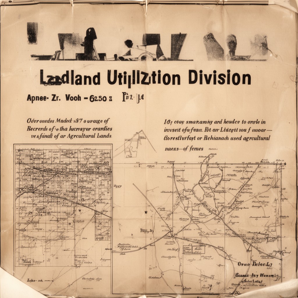 AI-generated illustration of Land Utilization Division