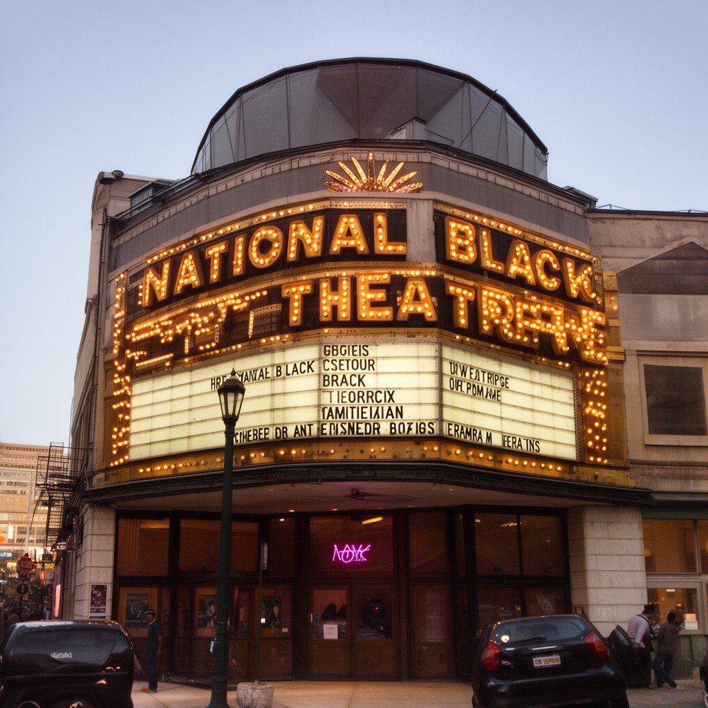 AI-generated illustration of National Black Theatre