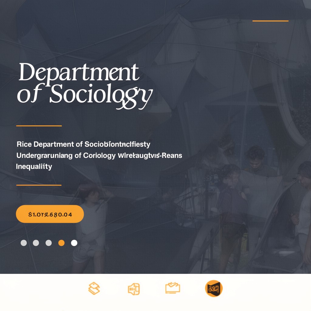 AI-generated illustration of Department of Sociology at Rice University