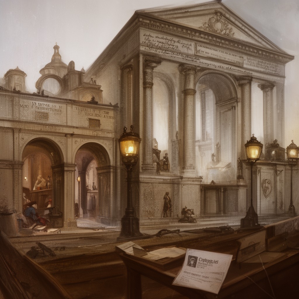 AI-generated illustration of An Essay on the History of Civil Society