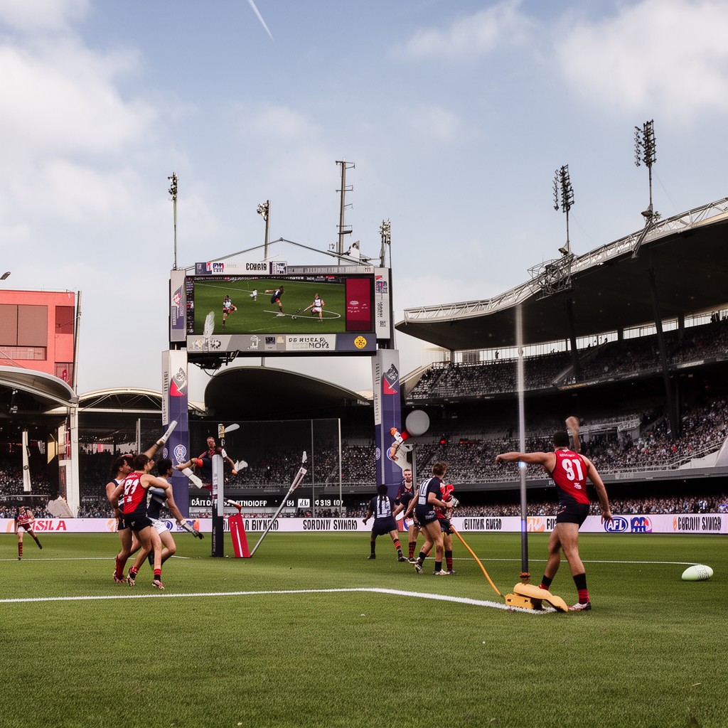 AI-generated illustration of Sydney Swans