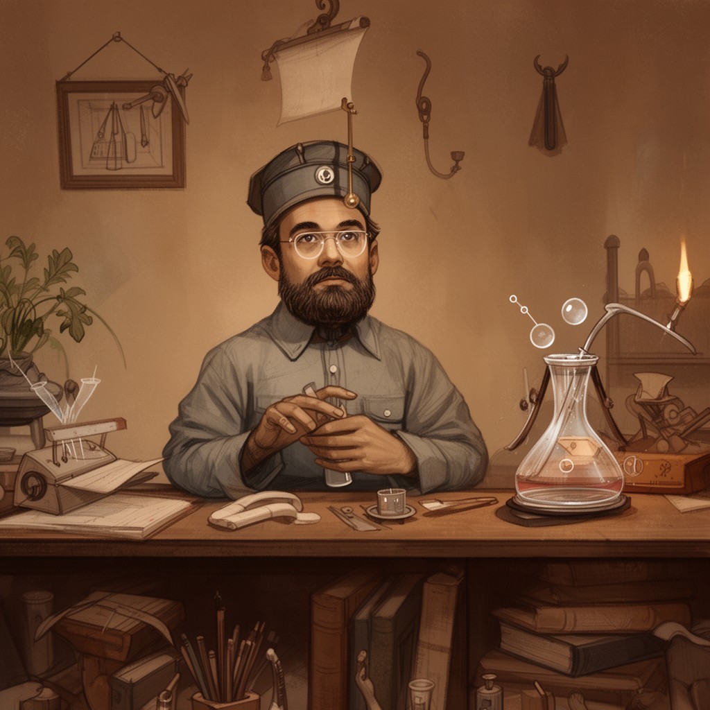 AI-generated illustration of Franklin