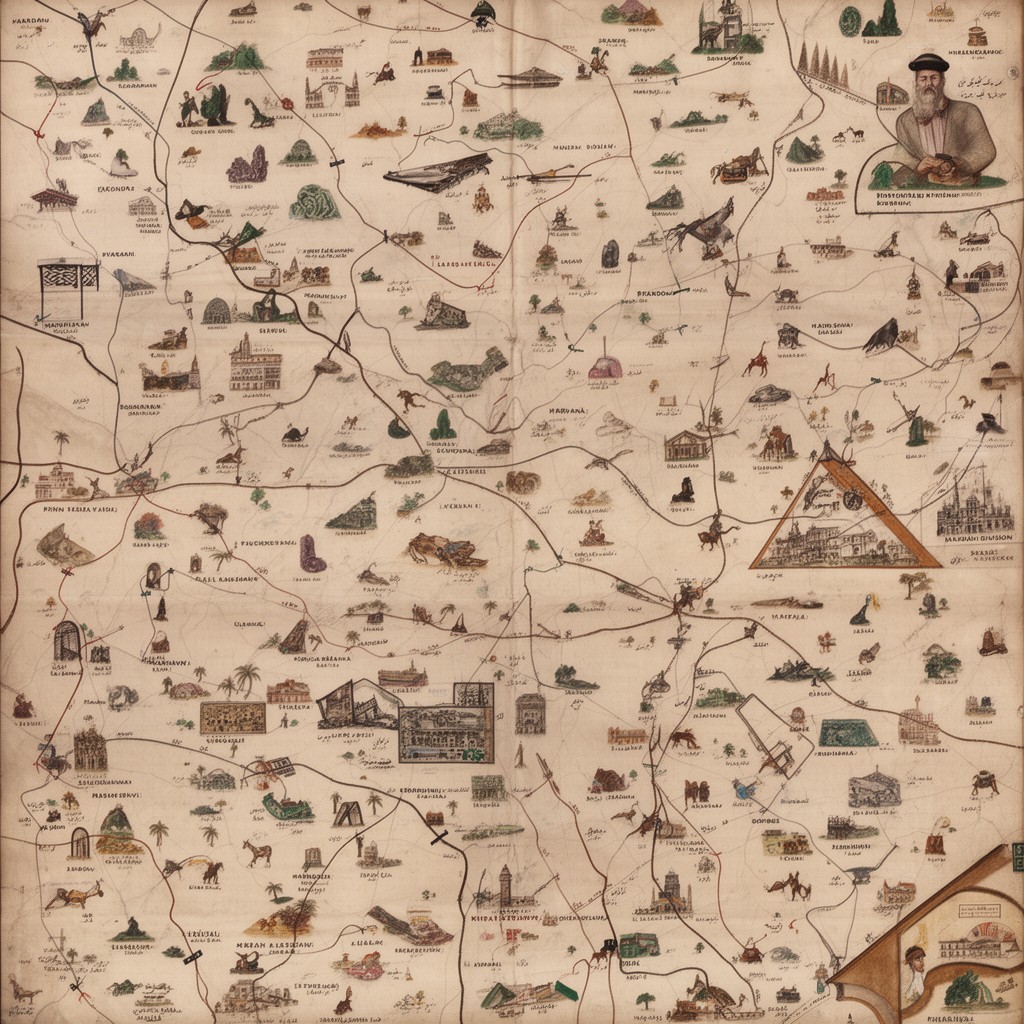 AI-generated illustration of Mardan Division