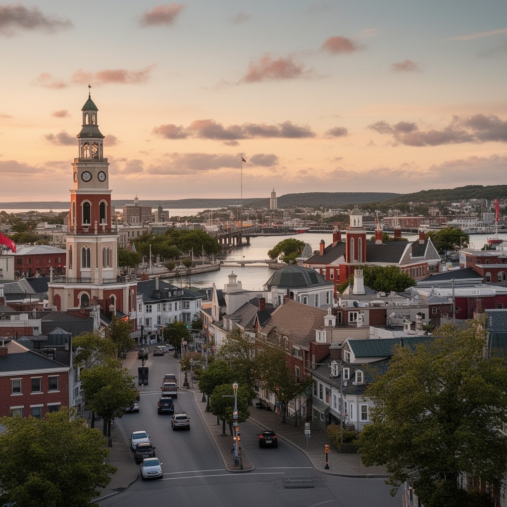 AI-generated illustration of Charlottetown