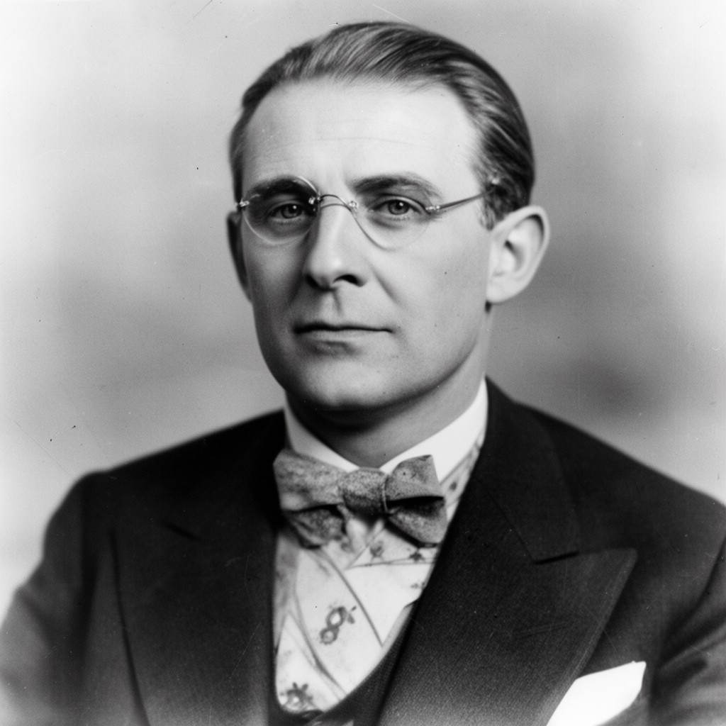 AI-generated illustration of Henri de Baillet-Latour
