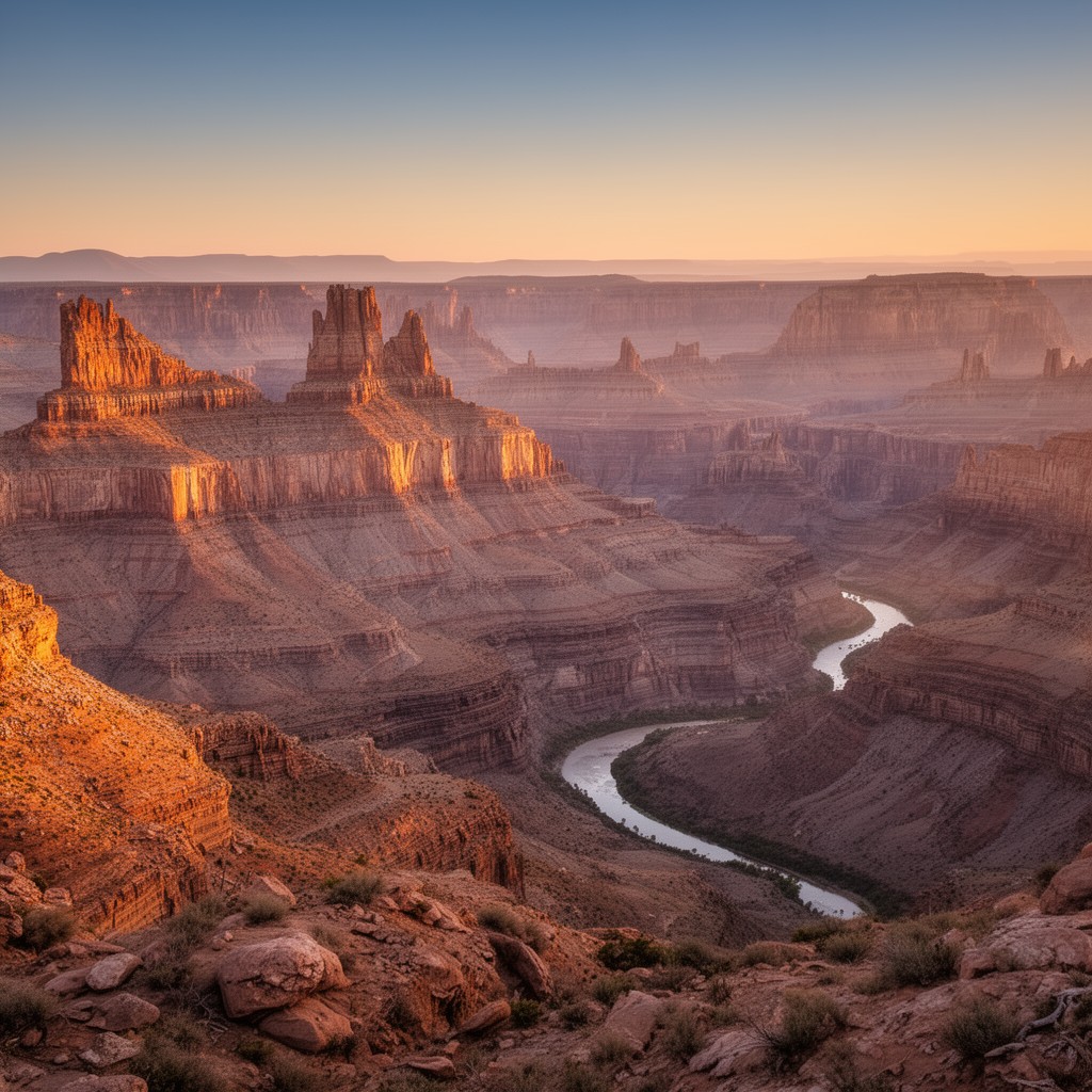 AI-generated illustration of Canyonlands National Park