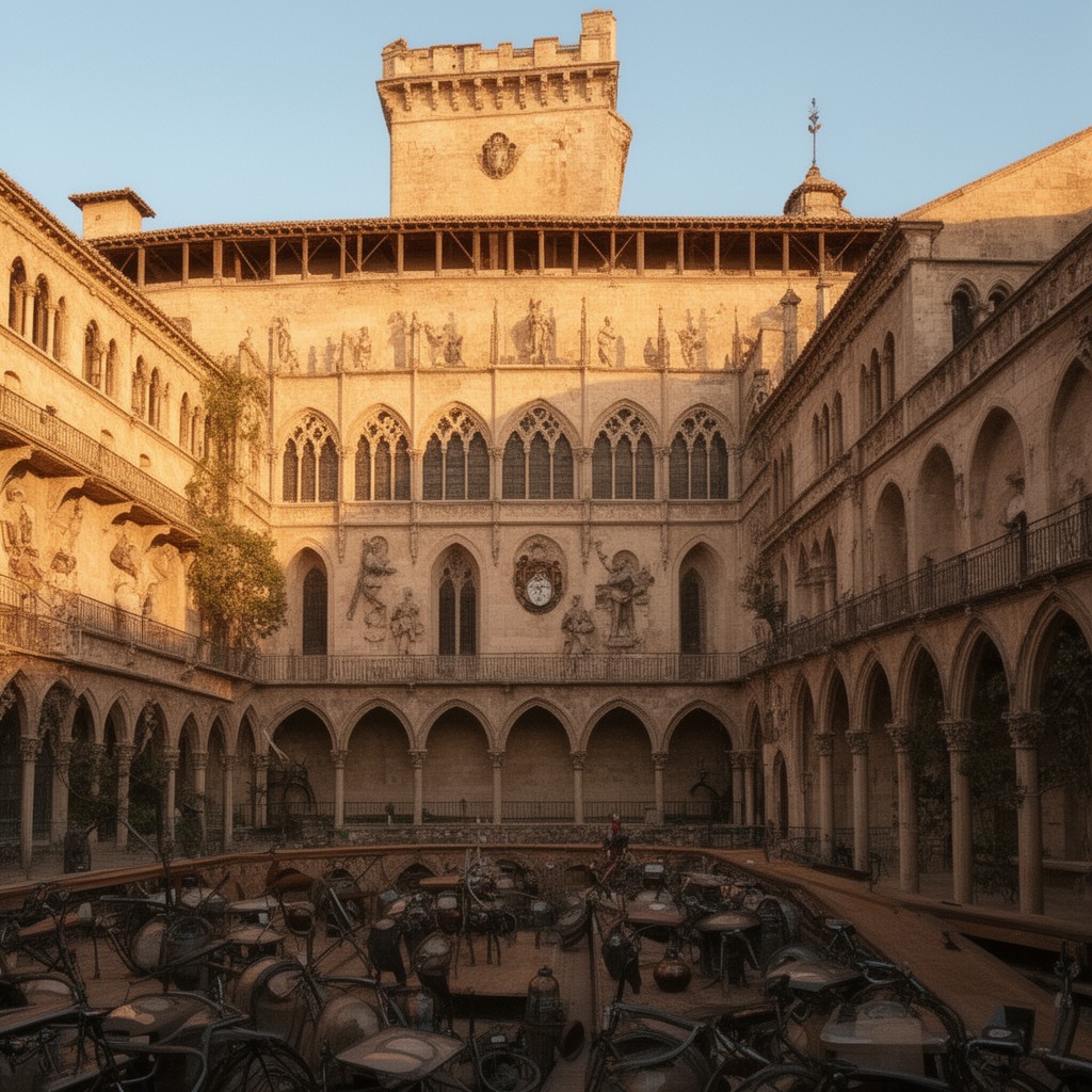 AI-generated illustration of Corts of Valencia