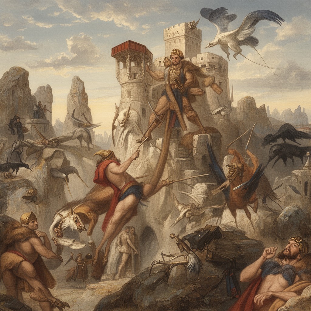 AI-generated illustration of Dardanus