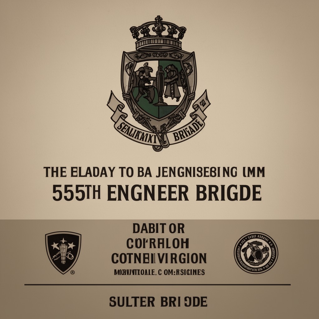 AI-generated illustration of 555th Engineer Brigade