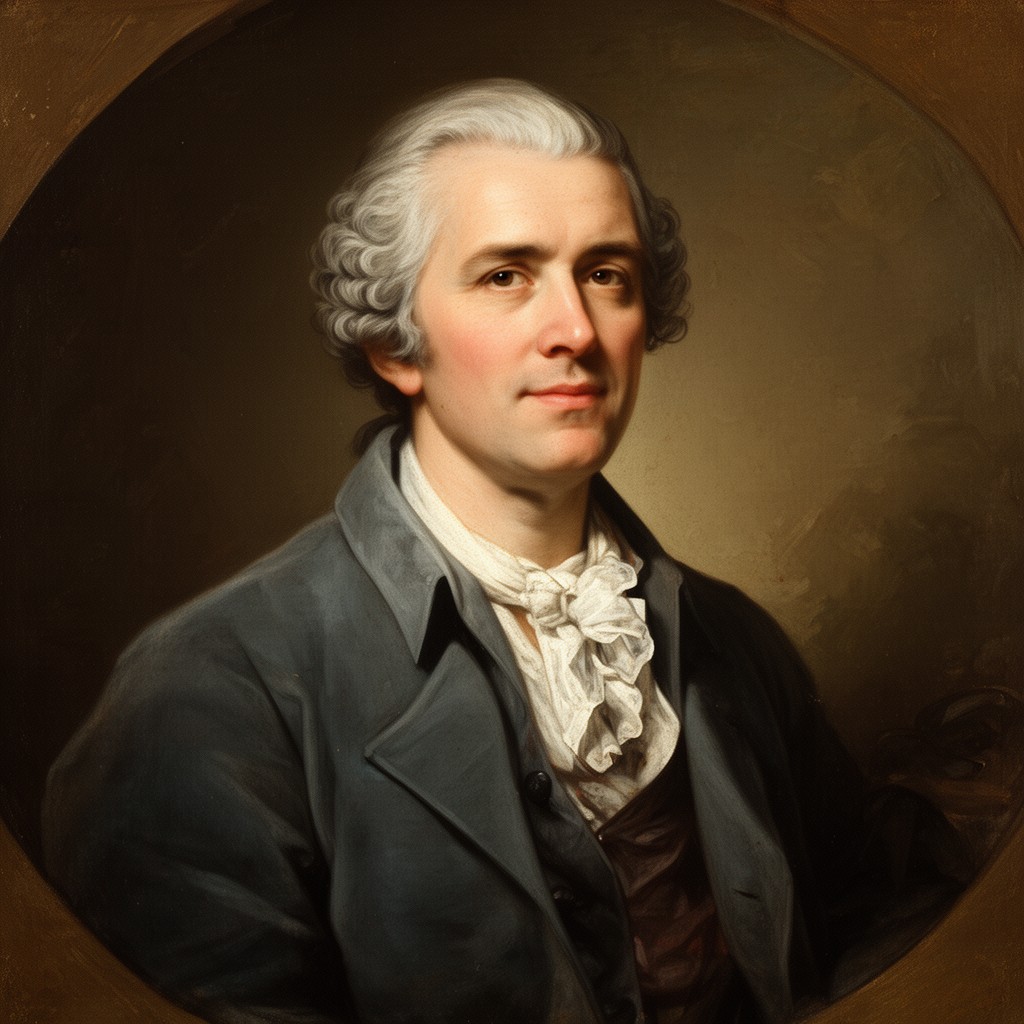 AI-generated illustration of Friedrich Nicolai