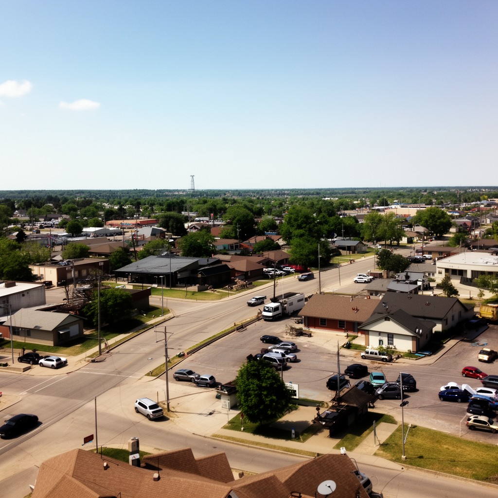 AI-generated illustration of Ralston, Nebraska