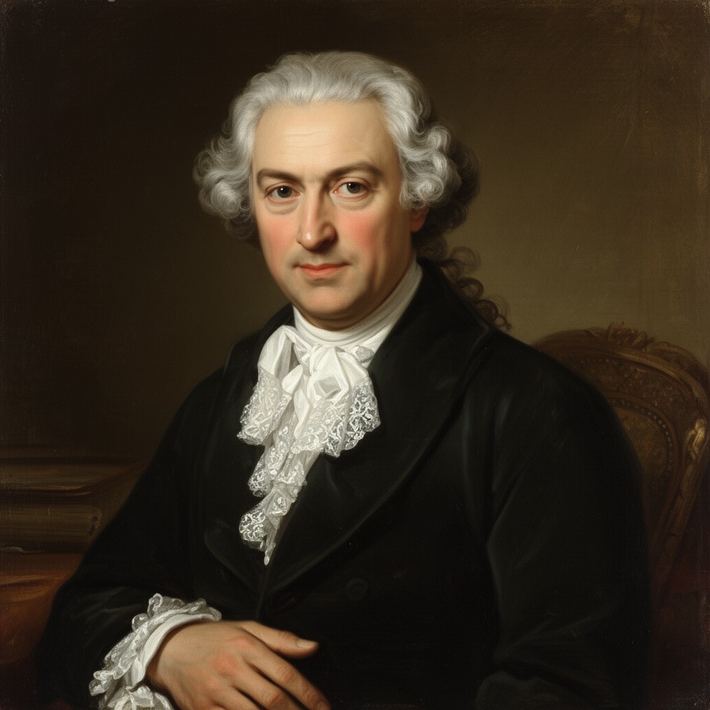 AI-generated illustration of Johann Salomo Semler