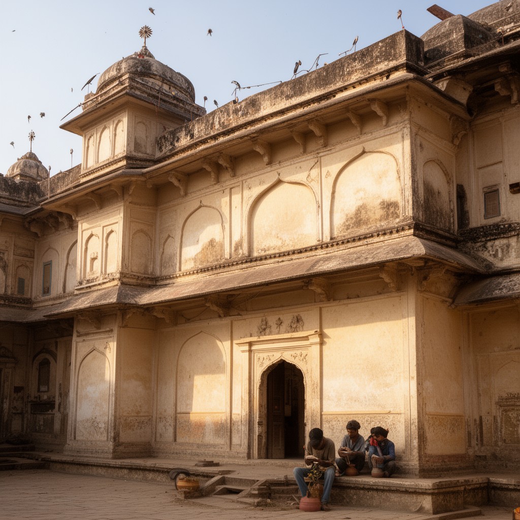 AI-generated illustration of Shekhawati