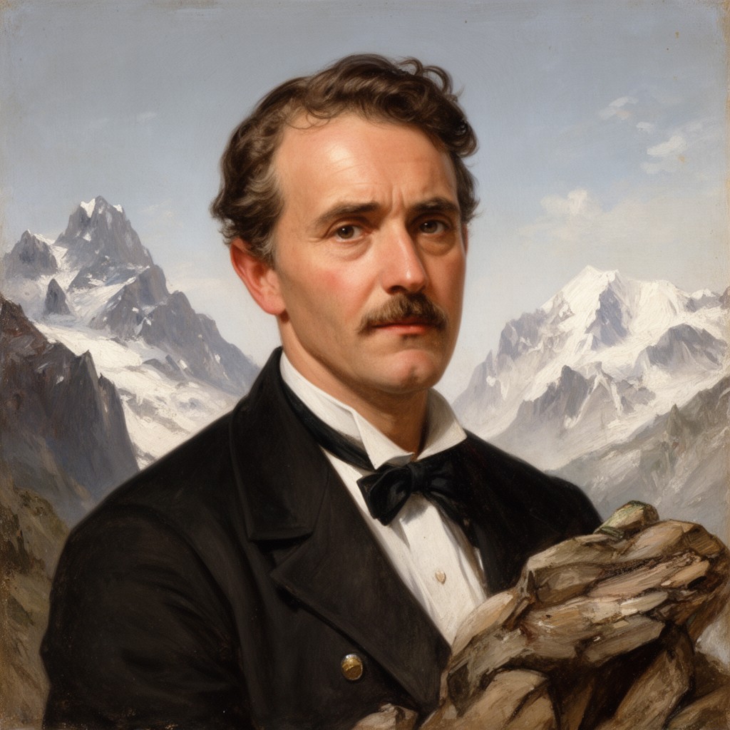 AI-generated illustration of Jean-Antoine Carrel