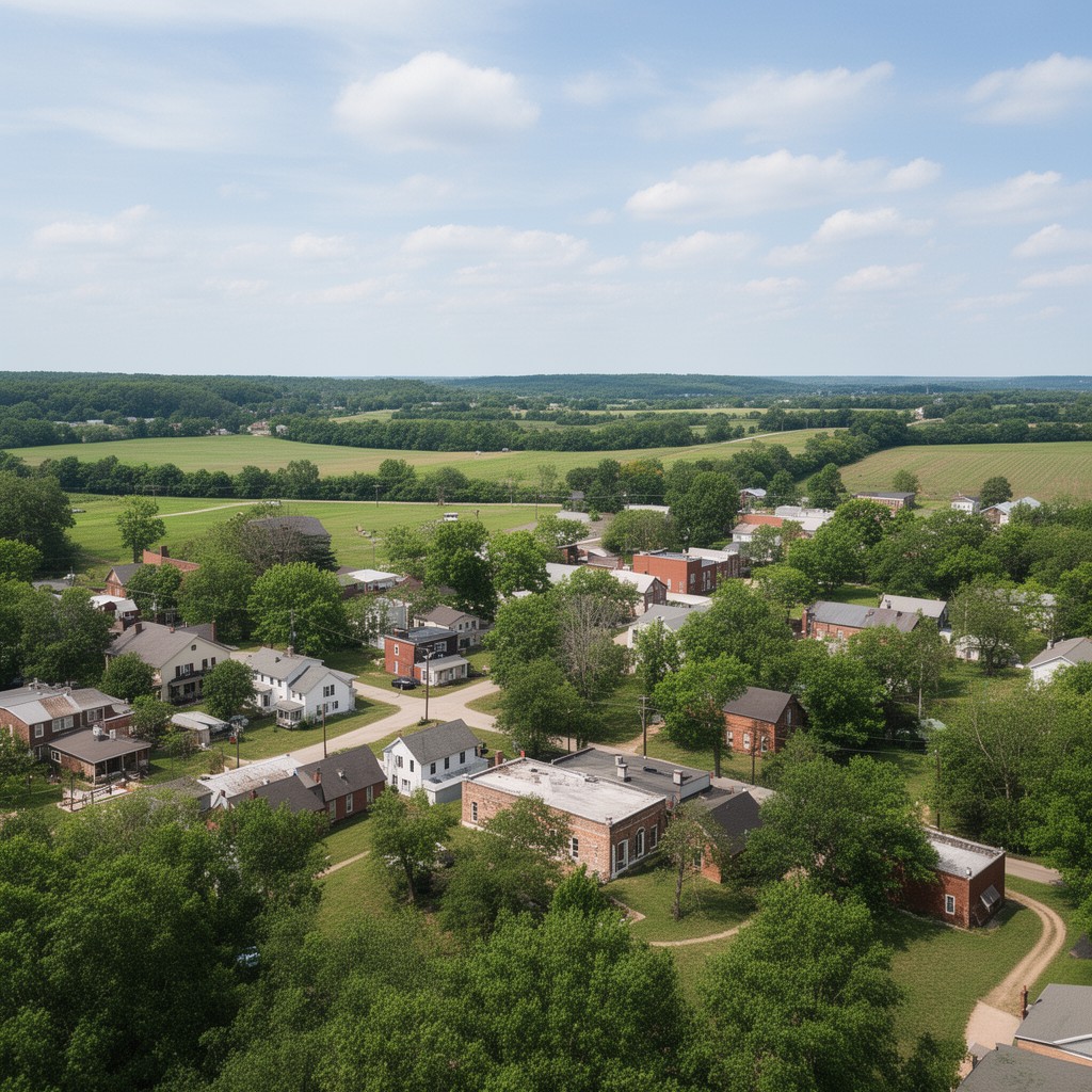 AI-generated illustration of Lafayette County, Missouri