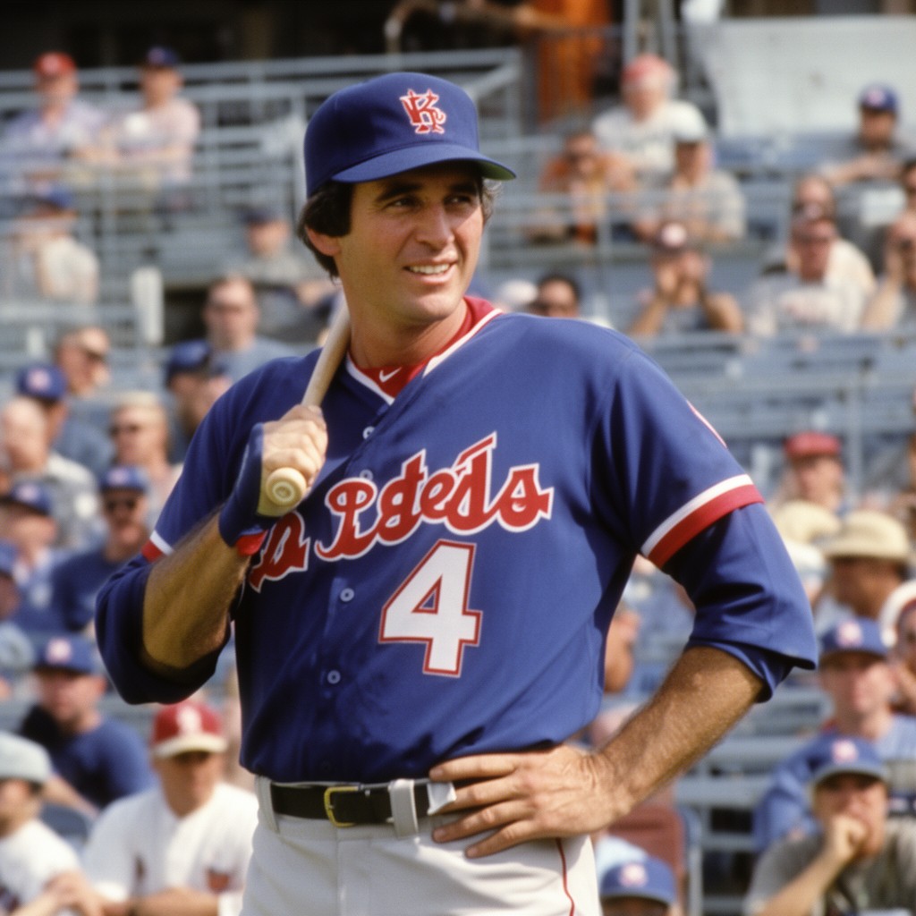 AI-generated illustration of Keith Hernandez