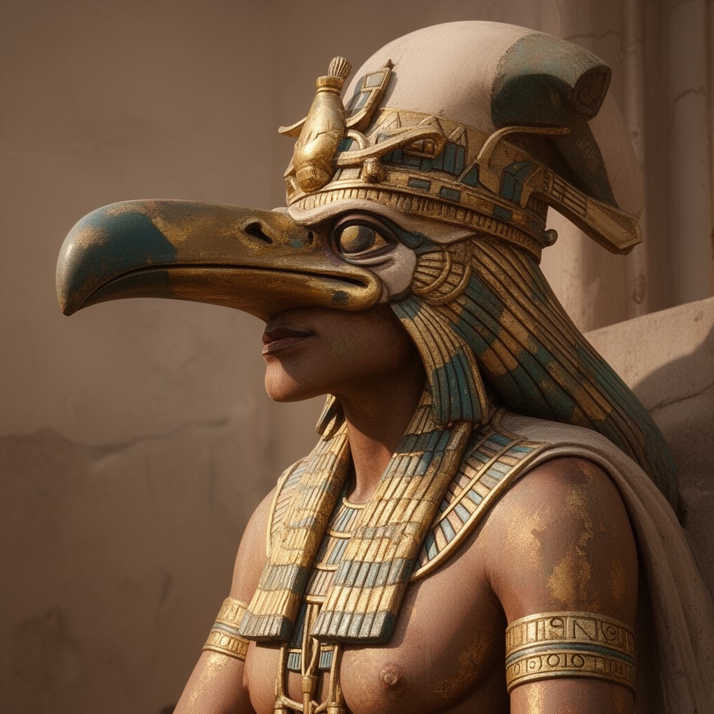 AI-generated illustration of Horus